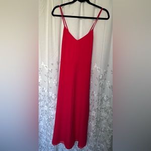 Aritizia Wilfred scarlet red dress